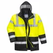 Portwest S466 Hi-Vis Contrast Traffic kabát sárga/fekete színben