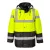 Portwest S466 Hi-Vis Contrast Traffic kabát sárga/fekete színben