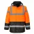 Portwest S467 Hi-Vis Kéttónusú Traffic kabát narancs/fekete színben