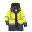 Portwest S779 lángálló jólláthatósági kabát sárga/navy színben