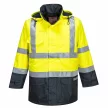 Portwest S779 lángálló jólláthatósági kabát sárga/navy színben
