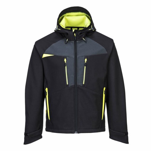 Portwest DX474 DX4 Softshell kabát fekete színben