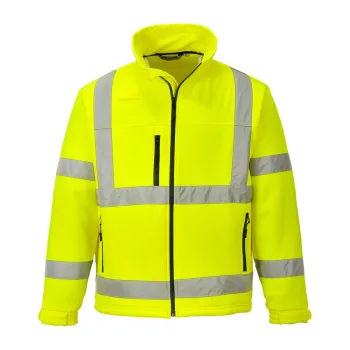   Portwest S424 Jól láthatósági Softshell dzseki sárga színben