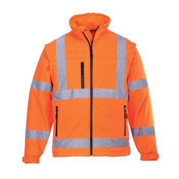   Portwest S428 Jól láthatósági Softshell dzseki narancs színben