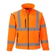 Portwest S428 Jól láthatósági Softshell dzseki narancs színben