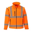 Portwest S428 Jól láthatósági Softshell dzseki narancs színben