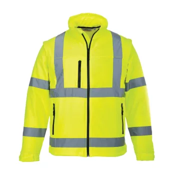  Portwest S428 Jól láthatósági Softshell dzseki sárga színben