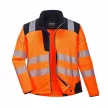 Portwest T402 PW3 Hi-Vis Softshell kabát narancs/navy színben