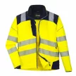 Portwest T402 PW3 Hi-Vis Softshell kabát sárga/navy színben