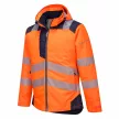 Portwest T400 PW3 Hi-Vis télikabát narancs/navy színben