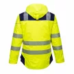 Portwest T400 PW3 Hi-Vis télikabát sárga/navy színben