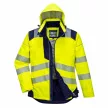 Portwest T400 PW3 Hi-Vis télikabát sárga/navy színben