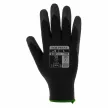 Portwest A150 Classic Grip latex kesztyű fekete színben