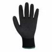 Portwest A100 Latex mártott kesztyű fekete színben