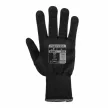 Portwest A110 Nylon PVC pontozott kesztyű fekete színben