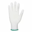 Portwest A121 PU ujjvégmártott kesztyű fehér színben