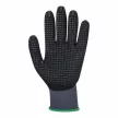 Portwest A353 DermiFlex Ultra Plus kesztyű szürke/fekete színben