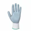 Portwest A319 Flexo Grip nitril kesztyű szürke/fehér színben