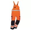 Portwest TX52 Dijon Hi-Vis kantáros nadrág narancs/navy színben