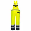 Portwest S488 Kontraszt kantáros nadrág sárga/navy színben