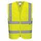 Portwest C375 Hi-Vis zippzáras mellény sárga színben