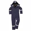 Portwest FR53 FR Anti-Static téli overál navy színben
