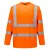 Portwest S178 Hi-Vis hosszú ujjú póló narancs színben