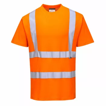   Portwest S170 Cotton Comfort rövid ujjú póló narancs színben