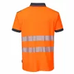 Portwest T180 PW3 Hi-Vis pólóing narancs/navy színben