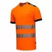 Portwest T181 PW3 Hi-Vis póló narancs/fekete színben