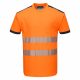 Portwest T181 PW3 Hi-Vis póló narancs/navy színben