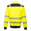 Portwest PW370 PW3 Hi-Vis pulóver sárga/fekete színben