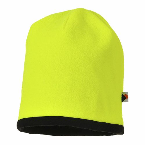 Portwest HA14 Kifordítható HiVis sapka sárga/fekete színben