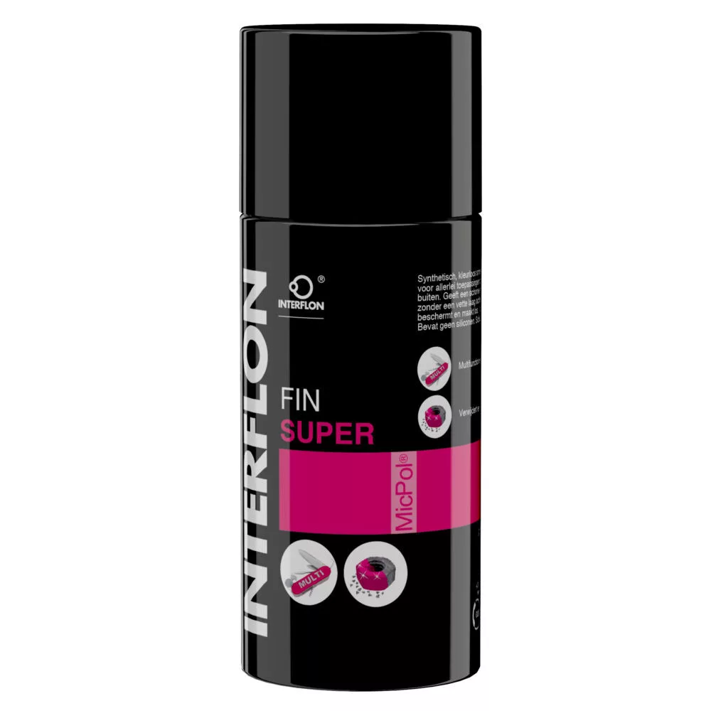 Spray Lubrifiant Sec Interflon Au Téflon - 100 Ml, Anti-rouille, Multi-usages