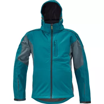 Cerva Dayboro Softshell kabát petrol kék színben