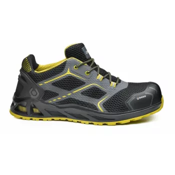   Base B1004 K-Speed SRC munkavédelmi félcipő fekete/sárga színben S1P