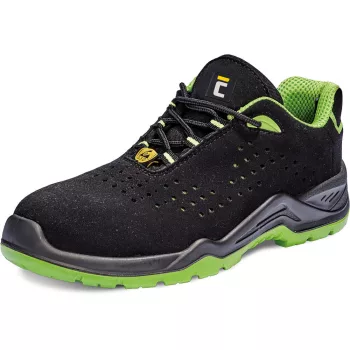 Cerva Halwill ESD S1P SRC fekete munkavédelmi félcipő