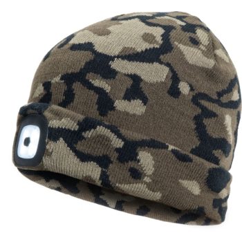 Cerva Deel LED lámpás sapka zöld terepmintás színben
