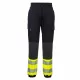 Portwest KX341 KX3 Hi-Vis Flexi nadrág fekete/sárga színben