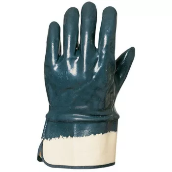   Euro Protection munkavédelmi Eurotril végig duplán mártott herkules kék nitril kesztyű