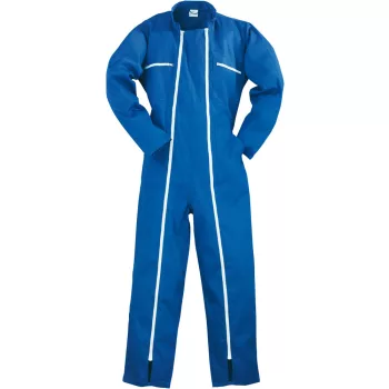   EP munkavédelmi overall két húzózárral királykék színben