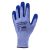 Eurotechnique Eurogrip 1LASB 13L700 kesztyű tenyéren kék színű dupla latex mártás
