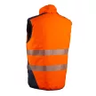 Coverguard Yoru jól láthatósági kifordítható mellény narancs színben