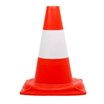 Fényvisszaverő jelzőbója piros-ezüst színben 75cm