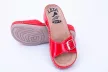 Ledi 407/24 női papucs piros színben