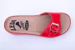 Ledi 407/24 női papucs piros színben