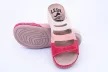 Ledi 432/4 női papucs bézs-pink-meggy színben