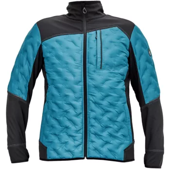 Cerva Neurum softshell kabát petrol kék színben