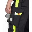 Ardon Neon munkavédelmi kantáros nadrág fekete/sárga színben