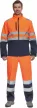 Cerva Granada Softshell kabát narancs-navy színben